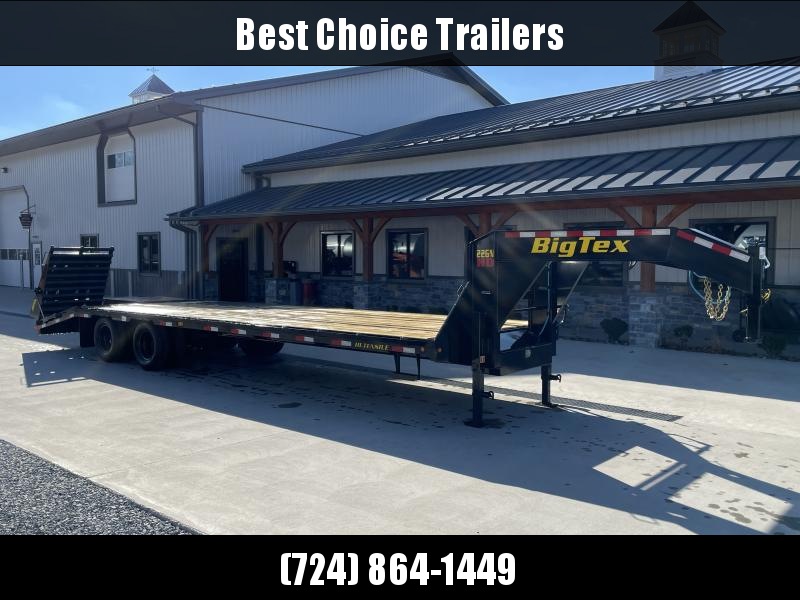 2023 Big Tex Trailers 22GN 102x30' HD Gooseneck Beavertail Deckover Trailer 23900# GVW * 10K DEXTER AXLES * FULL WIDTH RAMPS * 12"/19# PIERCED I-BEAM FRAME * HDSS SUSPENSION * TORQUE TUBE * DUAL JACKS * TOOLBOX * 30K NECK 2023 Big Tex Trailers 22GN 102x30' HD Gooseneck Beavertail Deckover Trailer 23900# GVW * 10K DEXTER AXLES * FULL WIDTH RAMPS * 12"/19# PIERCED I-BEAM FRAME * HDSS SUSPENSION * TORQUE TUBE * DUAL JACKS * TOOLBOX * 30K NECK
