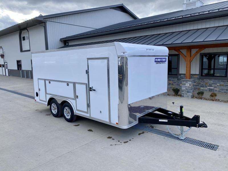 2022 Sure-Trac 8.5x16' Enclosed Contractor Pro 9900# GVW * COMMERCIAL ENCLOSED TRAILER * TOOLCRIB C/S * 5200# TORSION AXLES * HD RAMP DOOR * INTEGRATED KNIFE EDGE * REINFORCED FRAME/STRUCTURE/GUSSETS * SCREWLESS * BACKUP LIGHTS * EXT TONGUE * ADJUSTABLE C 2022 Sure-Trac 8.5x16' Enclosed Contractor Pro 9900# GVW * COMMERCIAL ENCLOSED TRAILER * TOOLCRIB C/S * 5200# TORSION AXLES * HD RAMP DOOR * INTEGRATED KNIFE EDGE * REINFORCED FRAME/STRUCTURE/GUSSETS * SCREWLESS * BACKUP LIGHTS * EXT TONGUE * ADJUSTABLE C