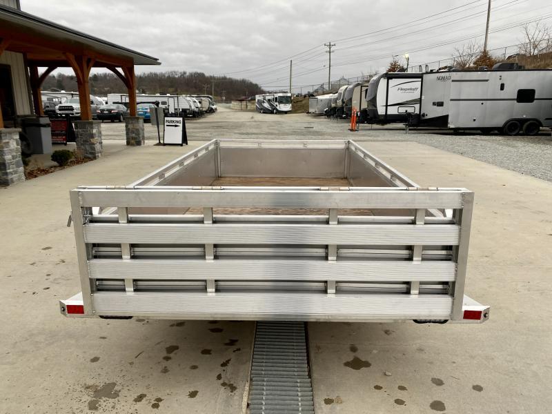 2022 Mission 6x12' Aluminum Utility Trailer 2990# GVW * BI FOLD GATE ...