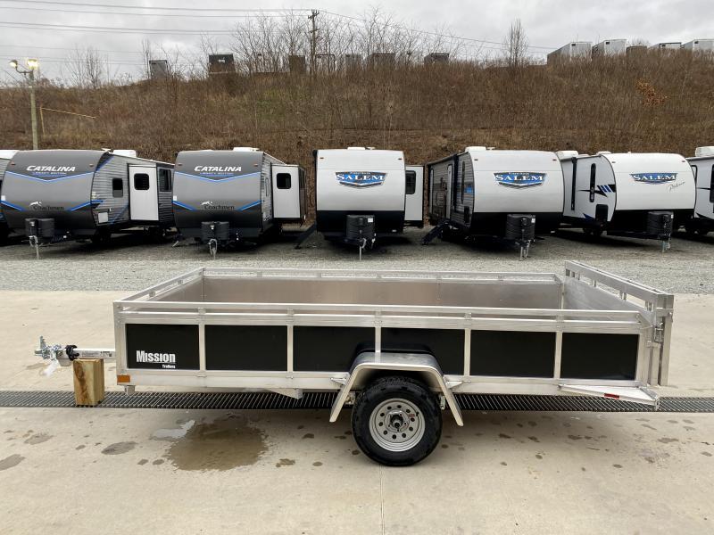 2022 Mission 6x12' Aluminum Utility Trailer 2990# GVW * BI FOLD GATE ...