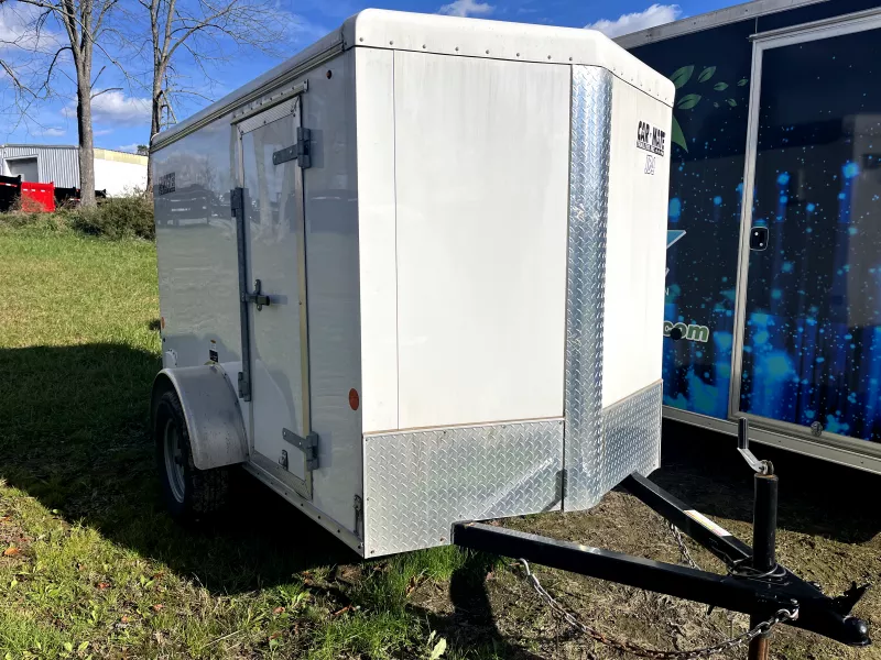 USED 2024 Car Mate Trailers 5X8 2990 GVW ENCLOSED CARGO TRAILER 
