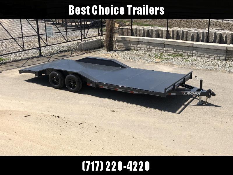 2020 Lamar 102x20' Buggy Hauler Car Trailer 9990# GVW * 102" DECK * DRIVE OVER FENDERS * 11GA STEEL DECK * CHARCOAL POWDERCOATING * 7K DROP LEG JACK * CHANNEL C/M * ADJUSTABLE COUPLER * RUBRAIL 2020 Lamar 102x20' Buggy Hauler Car Trailer 9990# GVW * 102" DECK * DRIVE OVER FENDERS * 11GA STEEL DECK * CHARCOAL POWDERCOATING * 7K DROP LEG JACK * CHANNEL C/M * ADJUSTABLE COUPLER * RUBRAIL