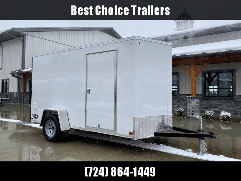 2023 ITI Cargo 6x10' Enclosed Cargo Trailer 2990# GVW * WHITE EXTERIOR * .030 SEMI-SCREWLESS * RV DOOR * 1 PC ROOF * TUBE STUDS * TRUCKBED LINER ON TONGUE AND SILLS 2023 ITI Cargo 6x10' Enclosed Cargo Trailer 2990# GVW * WHITE EXTERIOR * .030 SEMI-SCREWLESS * RV DOOR * 1 PC ROOF * TUBE STUDS * TRUCKBED LINER ON TONGUE AND SILLS