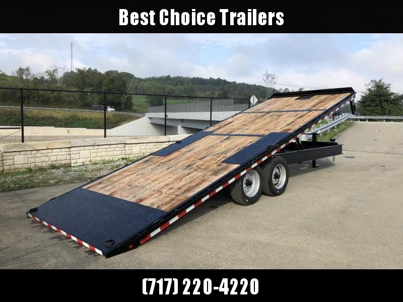 2021 Sure-Trac 102x24' Power Tilt Deckover 17600# GVW * SCISSOR HOIST * HYDRAULIC JACK * 8000# AXLES * 17.5" 16-PLY TIRES * WINCH PLATE * OAK DECK UPGRADE * 3 3/8" BRAKES * 4X4X1/4" TUBE BED RUNNERS * RUBRAIL/STAKE POCKETS/PIPE SPOOLS/8 D-RINGS * LOW LOAD 2021 Sure-Trac 102x24' Power Tilt Deckover 17600# GVW * SCISSOR HOIST * HYDRAULIC JACK * 8000# AXLES * 17.5" 16-PLY TIRES * WINCH PLATE * OAK DECK UPGRADE * 3 3/8" BRAKES * 4X4X1/4" TUBE BED RUNNERS * RUBRAIL/STAKE POCKETS/PIPE SPOOLS/8 D-RINGS * LOW LOAD