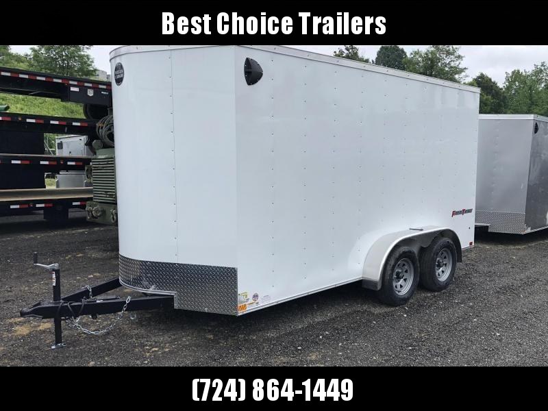 2021 Wells Cargo 7x14' Fastrac Deluxe Enclosed Cargo Trailer 7000# GVW * WHITE EXTERIOR * RAMP DOOR * V-NOSE * .030 EXTERIOR * 6'6" HEIGHT * TUBE STUDS * 3/8" WALLS * 1 PC ROOF * 16" O.C. WALLS * BULLET LED'S 2021 Wells Cargo 7x14' Fastrac Deluxe Enclosed Cargo Trailer 7000# GVW * WHITE EXTERIOR * RAMP DOOR * V-NOSE * .030 EXTERIOR * 6'6" HEIGHT * TUBE STUDS * 3/8" WALLS * 1 PC ROOF * 16" O.C. WALLS * BULLET LED'S