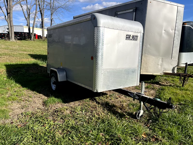 USED Cargo Mate 4x8 2000 GVW Enclosed Cargo Trailer * Barn Door *