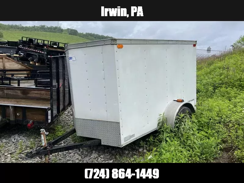 USED American Hauler 5x8' Enclosed Cargo Trailer 2990 GVW  1750183937