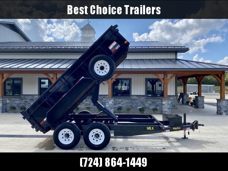 USED 2011 Big Tex Low Profile Dump Trailer 12000# GVW * UNDERMOUNT RAMPS * SCISSOR HOIST * SPARE TIRE * ADJUSTABLE COUPLER * DROP LEG JACK * COMBO GATE USED 2011 Big Tex Low Profile Dump Trailer 12000# GVW * UNDERMOUNT RAMPS * SCISSOR HOIST * SPARE TIRE * ADJUSTABLE COUPLER * DROP LEG JACK * COMBO GATE