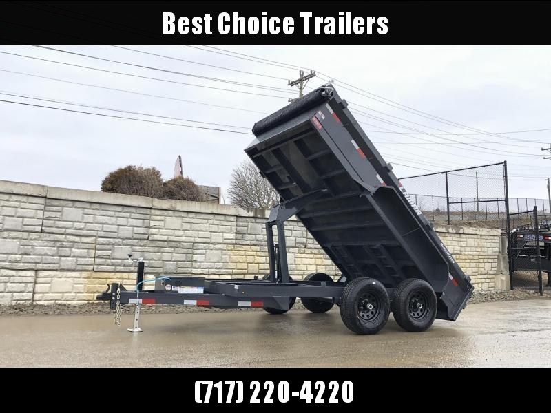 2021 Lamar 77x12' 9990# GVW Low Profile Dump Trailer * SCISSOR HOIST * DROP JACK * DELUXE TARP KIT * ADJUSTABLE COUPLER * CHARCOAL * SPARE MT * RIGID RAILS * HARD TO FIND WIDTH!! 2021 Lamar 77x12' 9990# GVW Low Profile Dump Trailer * SCISSOR HOIST * DROP JACK * DELUXE TARP KIT * ADJUSTABLE COUPLER * CHARCOAL * SPARE MT * RIGID RAILS * HARD TO FIND WIDTH!!