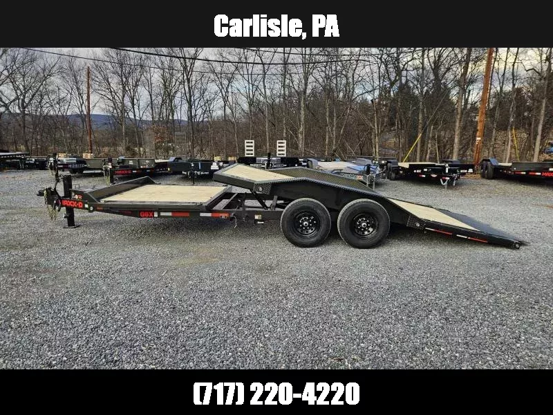 2026 MAXXD 102x22' G6X Gravity Tilt Equipment Trailer 14000# GVW * 16+6' SPLIT DECK * 102" DECK * DEXTER AXLES * DRIVE OVER FENDERS * TORSION SUSPENSION * TOOLBOX * STOP/CONTROL VALVE 1768574924