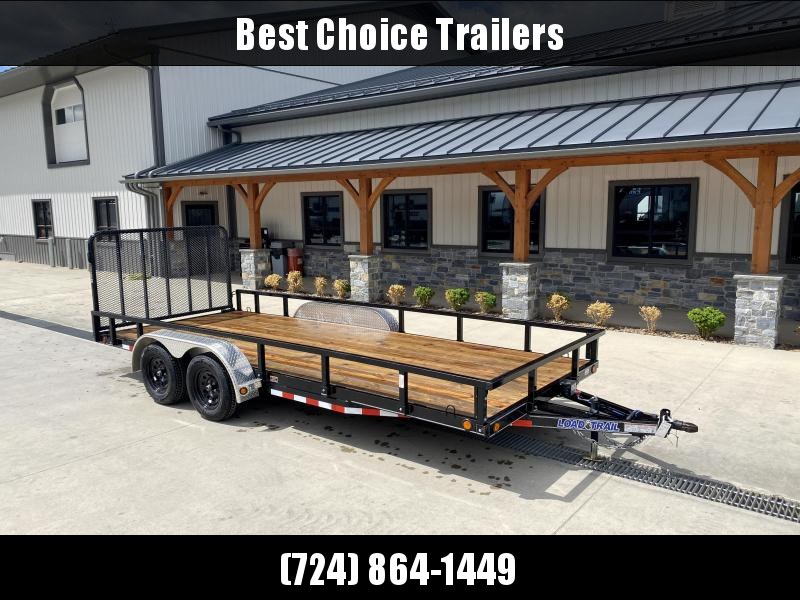 USED 2021 Load Trail 7x18' Commercial Utility Landscape Trailer * REMOVABLE SIDES * CHANNEL FRAME & TONGUE * TUBE GATE * ALUMINUM FENDERS * TUBE TOP * TIE DOWNS * CAST COUPLER * COLD WEATHER HARNESS * DEXTER AXLES USED 2021 Load Trail 7x18' Commercial Utility Landscape Trailer * REMOVABLE SIDES * CHANNEL FRAME & TONGUE * TUBE GATE * ALUMINUM FENDERS * TUBE TOP * TIE DOWNS * CAST COUPLER * COLD WEATHER HARNESS * DEXTER AXLES