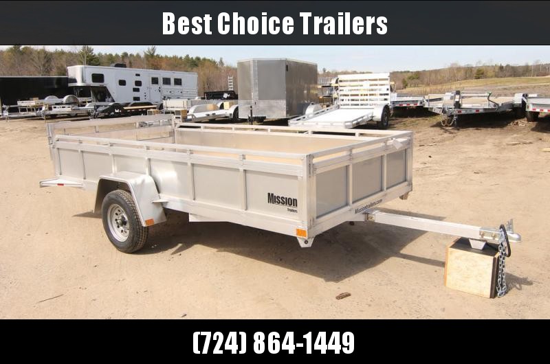 2022 Mission 6x12' Aluminum Utility Trailer 2990# GVW * BI FOLD GATE * MARINE DECKING * TUBE FRAME * 20" SOLID HIGH SIDES * TUBE TIE DOWN RAIL * LED LIGHTS * CLEARANCE 2022 Mission 6x12' Aluminum Utility Trailer 2990# GVW * BI FOLD GATE * MARINE DECKING * TUBE FRAME * 20" SOLID HIGH SIDES * TUBE TIE DOWN RAIL * LED LIGHTS * CLEARANCE