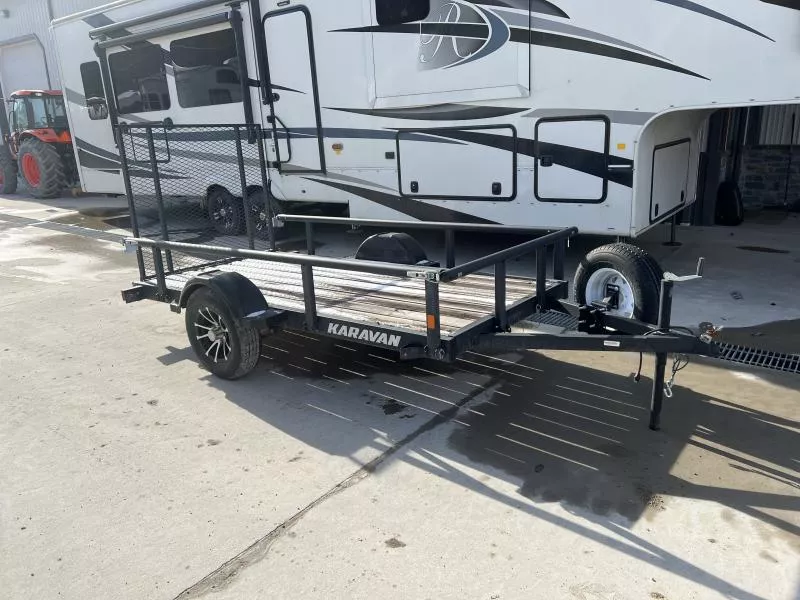 2024 Karavan Trailers 5x10 2990 GVW Utility Trailer * Fold Down Sides *