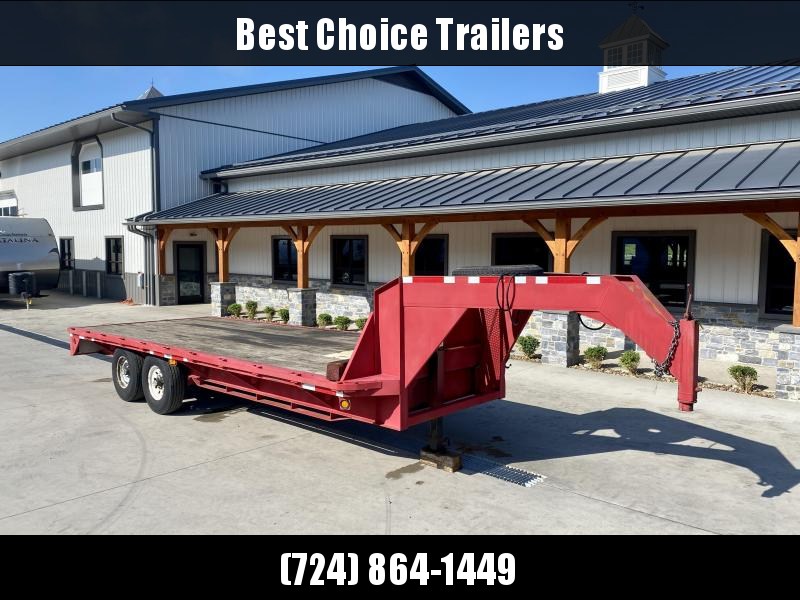 USED Diamond C Trailers 102x20' Gooseneck Deckover Trailer 14000# GVW * FLATDECK * UNDERFRAME BRIDGE * 14-PLY RUBBER * SPARE TIRE * RUBRAIL/STAKE POCKETS USED Diamond C Trailers 102x20' Gooseneck Deckover Trailer 14000# GVW * FLATDECK * UNDERFRAME BRIDGE * 14-PLY RUBBER * SPARE TIRE * RUBRAIL/STAKE POCKETS