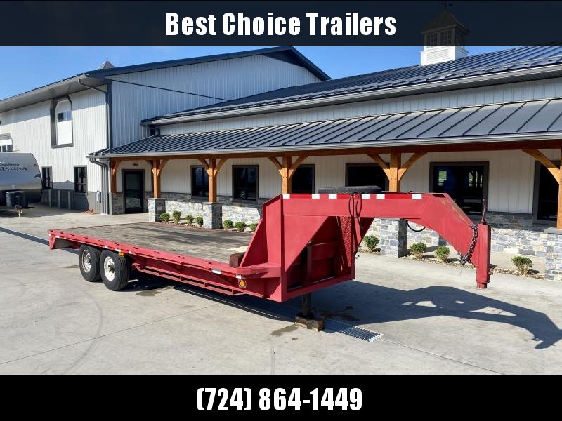 USED Diamond C Trailers 102x20' Gooseneck Deckover Trailer 14000# GVW * FLATDECK * UNDERFRAME BRIDGE * 14-PLY RUBBER * SPARE TIRE * RUBRAIL/STAKE POCKETS USED Diamond C Trailers 102x20' Gooseneck Deckover Trailer 14000# GVW * FLATDECK * UNDERFRAME BRIDGE * 14-PLY RUBBER * SPARE TIRE * RUBRAIL/STAKE POCKETS