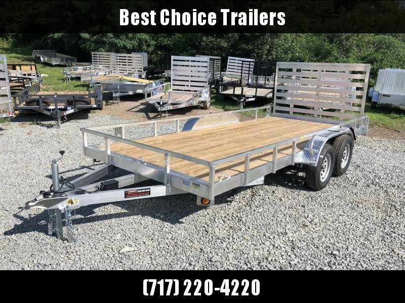 2022 QSA 7x14' Aluminum Utility Landscape Trailer 7000# GVW * TUBE FRAME AND TONGUE * SPARE MOUNT * TIE DOWNS * 4' BI-FOLD FOLD IN GATE * LED'S * FENDER GUSSETS * TUBE TOP RAIL 2022 QSA 7x14' Aluminum Utility Landscape Trailer 7000# GVW * TUBE FRAME AND TONGUE * SPARE MOUNT * TIE DOWNS * 4' BI-FOLD FOLD IN GATE * LED'S * FENDER GUSSETS * TUBE TOP RAIL