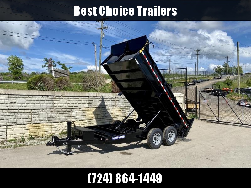 2021 Sure-Trac 7x14' Dump Trailer 14000# GVW * TARP KIT * HYDRAULIC JACK * 7 GAUGE FLOOR * DUAL PISTON * FRONT/REAR BULKHEAD * INTEGRATED KEYWAY * 2' SIDES * UNDERBODY TOOL TRAY * ADJUSTABLE COUPLER * 110V CHARGER 2021 Sure-Trac 7x14' Dump Trailer 14000# GVW * TARP KIT * HYDRAULIC JACK * 7 GAUGE FLOOR * DUAL PISTON * FRONT/REAR BULKHEAD * INTEGRATED KEYWAY * 2' SIDES * UNDERBODY TOOL TRAY * ADJUSTABLE COUPLER * 110V CHARGER