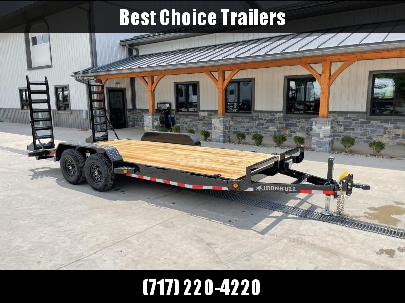 2022 Ironbull 7x16' Equipment Trailer 9990# GVW * KNIFEEDGE RAMP W/ ADJUSTABLE SUPPORT * REMOVABLE FENDERS * 16" O.C. CHANNEL C/M * RUBRAIL/STAKE POCKETS/PIPE SPOOLS/D-RINGS * ADJUSTABLE CAST COUPLER * 7K JACK * DEXTER'S * IRONCLAD WARRANTY * CLEARANCE 2022 Ironbull 7x16' Equipment Trailer 9990# GVW * KNIFEEDGE RAMP W/ ADJUSTABLE SUPPORT * REMOVABLE FENDERS * 16" O.C. CHANNEL C/M * RUBRAIL/STAKE POCKETS/PIPE SPOOLS/D-RINGS * ADJUSTABLE CAST COUPLER * 7K JACK * DEXTER'S * IRONCLAD WARRANTY * CLEARANCE