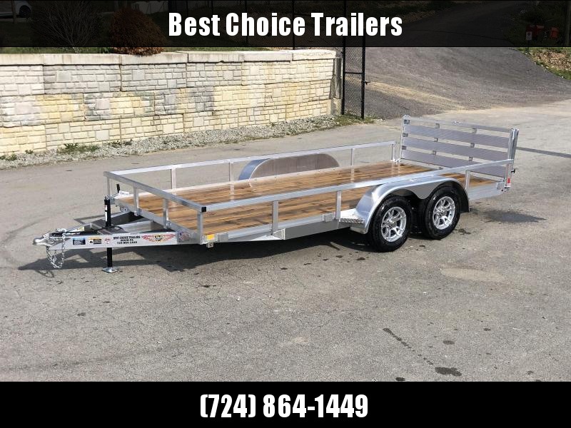 2020 Sure Trac 7x14' Tube Top Aluminum Utility Landscape Trailer 7000# GVW * ALUMINUM WHEELS * BI-FOLD GATE 2020 Sure Trac 7x14' Tube Top Aluminum Utility Landscape Trailer 7000# GVW * ALUMINUM WHEELS * BI-FOLD GATE