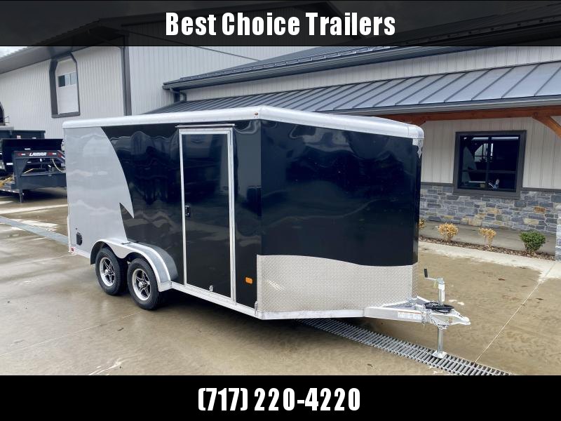 2022 Neo 7.5x14' NAMR Aluminum Enclosed Motorcycle Trailer * NUDO FLOOR & RAMP * VINYL WALLS & CEILING * 12V POWER PKG * NUDO SKUFF * ALUMINUM WHEELS * +6" HEIGHT * BLACK+SILVER * TORSION SUSPENSION * CLEARANCE 2022 Neo 7.5x14' NAMR Aluminum Enclosed Motorcycle Trailer * NUDO FLOOR & RAMP * VINYL WALLS & CEILING * 12V POWER PKG * NUDO SKUFF * ALUMINUM WHEELS * +6" HEIGHT * BLACK+SILVER * TORSION SUSPENSION * CLEARANCE