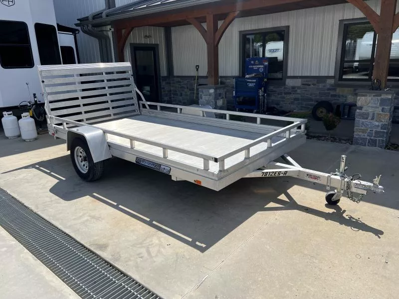 USED Aluma Lite 78X12 Aluminum Utility Trailer