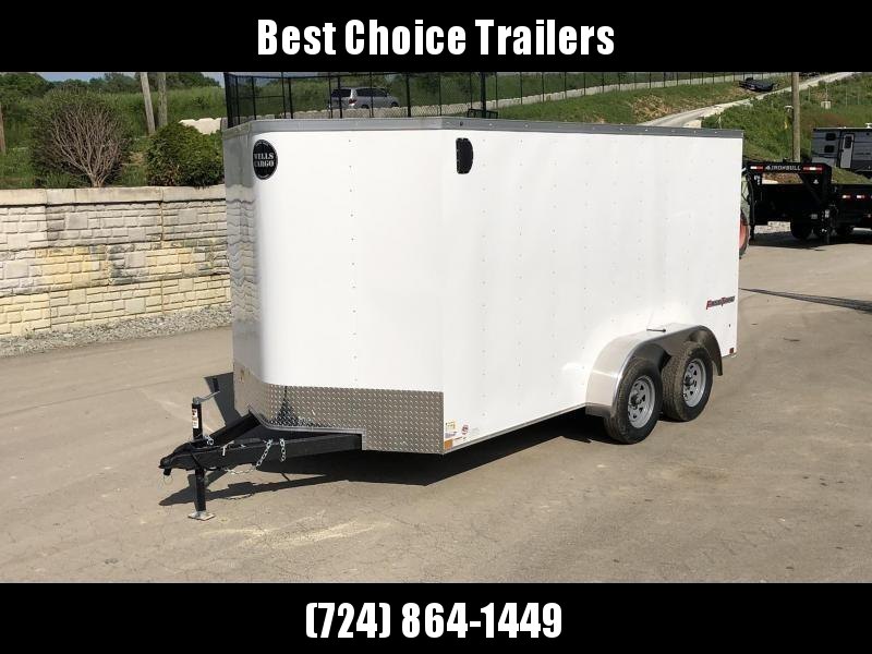 2021 Wells Cargo 7x14' Fastrac Enclosed Cargo Trailer 7000# GVW * WHITE EXTERIOR * RAMP DOOR * V-NOSE * 1 PC ROOF * 16" O.C. WALLS * BULLET LED'S 2021 Wells Cargo 7x14' Fastrac Enclosed Cargo Trailer 7000# GVW * WHITE EXTERIOR * RAMP DOOR * V-NOSE * 1 PC ROOF * 16" O.C. WALLS * BULLET LED'S