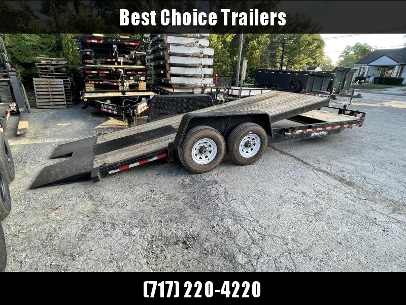 2017 Sure Trac 7x22' Gravity Tilt Equipment Trailer 14000# GVW * 18+4' SPLIT DECK * DROP AXLES * LOW LOAD ANGLE * ADJUSTABLE COUPLER 2017 Sure Trac 7x22' Gravity Tilt Equipment Trailer 14000# GVW * 18+4' SPLIT DECK * DROP AXLES * LOW LOAD ANGLE * ADJUSTABLE COUPLER