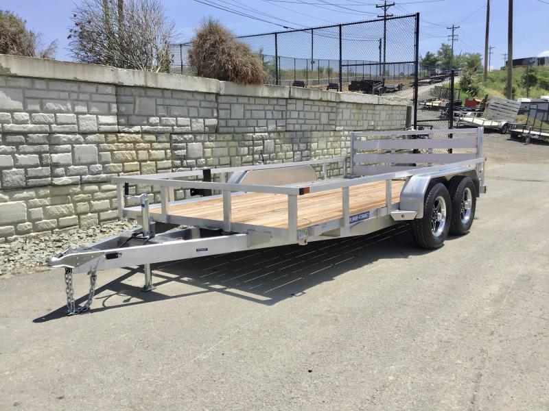 2021 Sure Trac 7x16' Tube Top Aluminum Utility Landscape Trailer 7000# GVW * ALUMINUM WHEELS * BI-FOLD GATE 2021 Sure Trac 7x16' Tube Top Aluminum Utility Landscape Trailer 7000# GVW * ALUMINUM WHEELS * BI-FOLD GATE