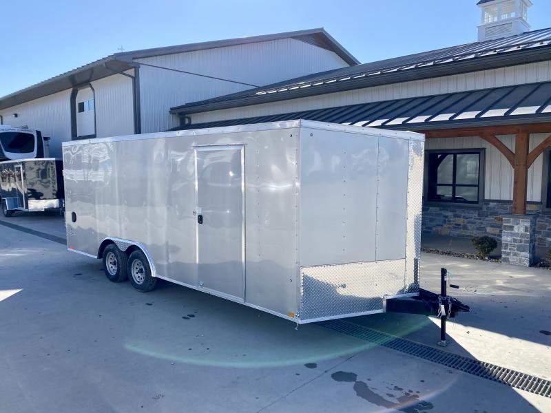 2023 Pace American 7x16' Enclosed Cargo Trailer 7000 GVW * SILVER