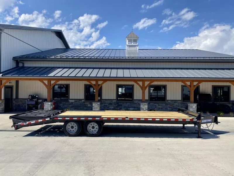 2025 Sure-Trac 102x25' HD Beavertail Deckover Trailer 17600# GVW * 8000# AXLES * 17.5" 16-PLY TIRES * 3 3/8" BRAKES * FULL WIDTH RAMPS * 12" I-BEAM * PIERCED FRAME * RUBRAIL/STAKE POCKETS/PIPE SPOOLS/10 D-RINGS fn1ywScjxrqm