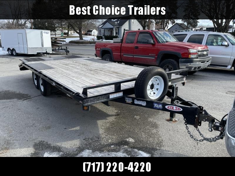 USED 2016 Sure-Trac 102x20' Beavertail Flatbed Trailer * POP UP DOVETAIL * SPARE TIRE * SLIDE IN RAMPS * RUBRAIL/STAKE POCKETS/D-RINGS * ADJUSTABLE COUPLER USED 2016 Sure-Trac 102x20' Beavertail Flatbed Trailer * POP UP DOVETAIL * SPARE TIRE * SLIDE IN RAMPS * RUBRAIL/STAKE POCKETS/D-RINGS * ADJUSTABLE COUPLER