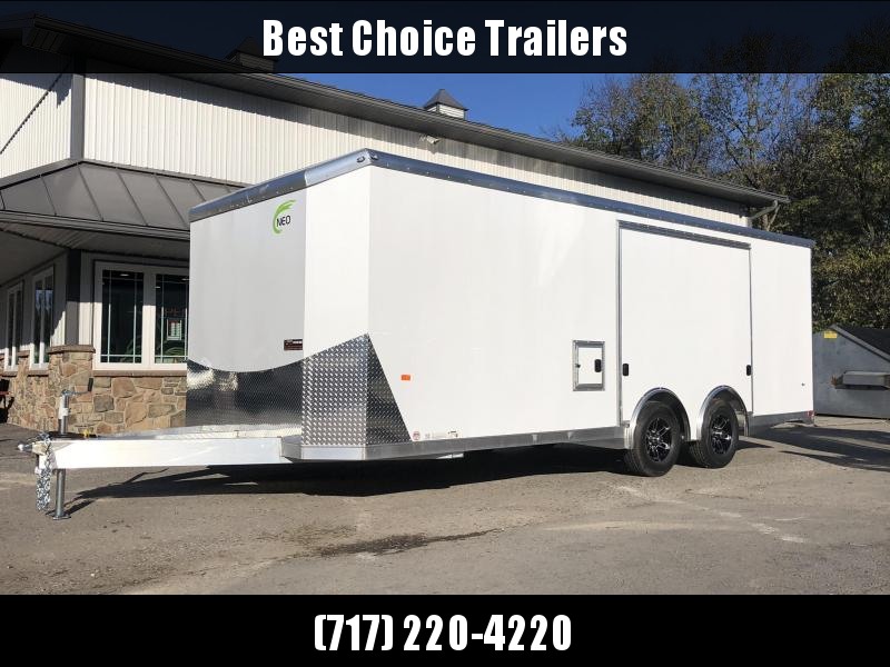 NEO 8.5x22' NACX Aluminum Enclosed Car Hauler Trailer 9990# GVW * AVAILABLE BY SPECIAL ORDER * NACX2285R * LIBERATOR NEO 8.5x22' NACX Aluminum Enclosed Car Hauler Trailer 9990# GVW * AVAILABLE BY SPECIAL ORDER * NACX2285R * LIBERATOR