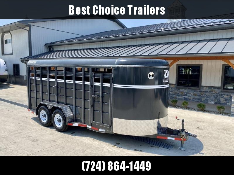 2021 Corn Pro 18' Livestock Trailer 12000# GVW * BEIGE COLOR * TORSION SUSPENSION * DEXTER AXLES * 235/80/R16 10-PLY TIRES * HD FENDERS * CENTER AND REAR SLAM GATES * 4" CHANNEL TONGUE * URETHANE PAINT * KILN DRIED LUMBER 2021 Corn Pro 18' Livestock Trailer 12000# GVW * BEIGE COLOR * TORSION SUSPENSION * DEXTER AXLES * 235/80/R16 10-PLY TIRES * HD FENDERS * CENTER AND REAR SLAM GATES * 4" CHANNEL TONGUE * URETHANE PAINT * KILN DRIED LUMBER