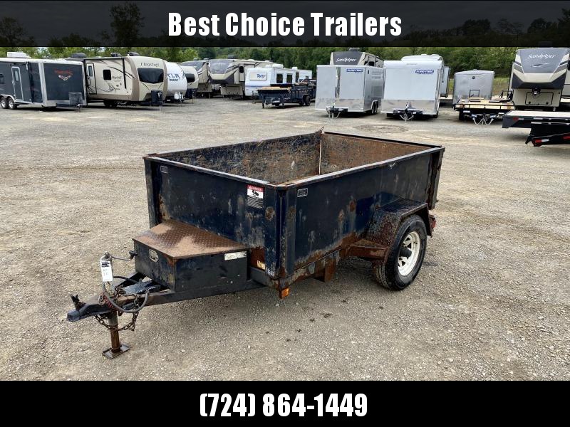 USED 2012 B-Wise 5x8' Dump Trailer 5000# GVW USED 2012 B-Wise 5x8' Dump Trailer 5000# GVW