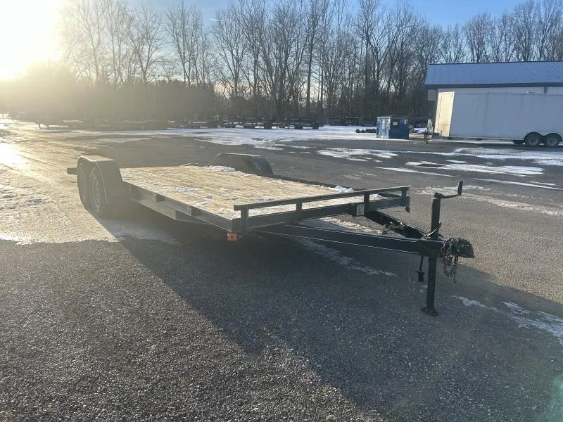 USED 2020 7X20 7,000 GVW Car Hauler * STAKE POCKETS *