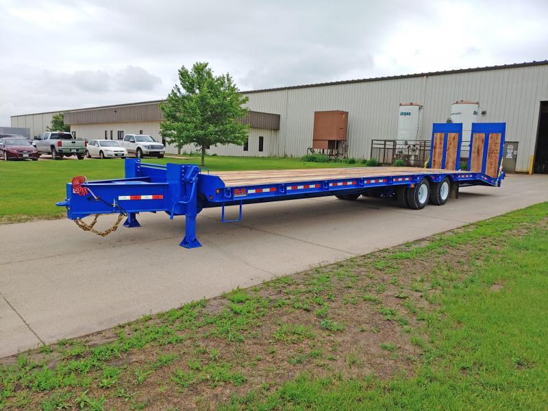 2026 Behnke 102x29' Super Duty Air Brake Deckover Trailer 40000# GVW * 22500# DEXTER AXLES * 42" x 6' AIR RAMPS * DOUBLE BROKE BEAVERTAIL * HUTCH 9700 SUSPENSION * AIR BRAKE * DUAL 17.5" 18-PLY TIRES  * 6' DOVETAIL * 2-25K 2-SPEED JACKS