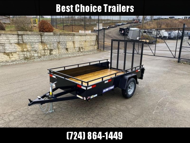 2021 Sure-Trac 5x8' Solid Side Utility Landscape Trailer 2990# GVW * 2X2" TUBE GATE C/M + SPRING ASSIST * FOLD FLAT GATE * TOOLESS GATE REMOVAL * SPARE MOUNT * PROTECTED WIRING * SET BACK JACK * TRIPLE TUBE TONGUE * HD FENDERS * TUBE BUMPER * HIGH SIDE 2021 Sure-Trac 5x8' Solid Side Utility Landscape Trailer 2990# GVW * 2X2" TUBE GATE C/M + SPRING ASSIST * FOLD FLAT GATE * TOOLESS GATE REMOVAL * SPARE MOUNT * PROTECTED WIRING * SET BACK JACK * TRIPLE TUBE TONGUE * HD FENDERS * TUBE BUMPER * HIGH SIDE