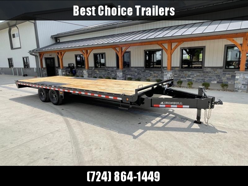 2022 Ironbull 102x22' Beavertail Deckover 14000# GVW * I-BEAM FRAME * RUBRAIL/STAKE POCKETS/PIPE SPOOLS/D-RINGS * CHAIN TRAY * TUBE SIDE RAIL * DEXTER'S * IRONCLAD WARRANTY 2022 Ironbull 102x22' Beavertail Deckover 14000# GVW * I-BEAM FRAME * RUBRAIL/STAKE POCKETS/PIPE SPOOLS/D-RINGS * CHAIN TRAY * TUBE SIDE RAIL * DEXTER'S * IRONCLAD WARRANTY