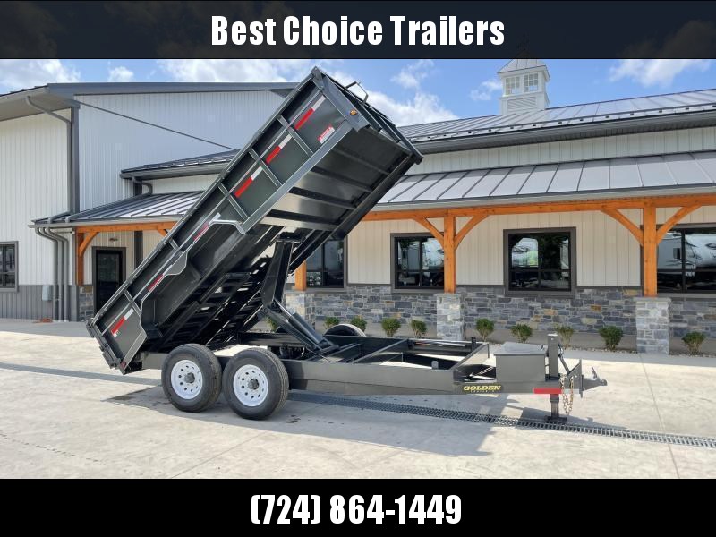 2022 Corn Pro 7x12' Low Profile Dump Trailer 14000# GVW ...