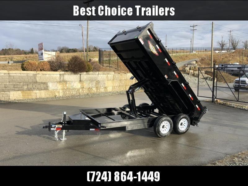 2021 H&H 7x14' Low Profile Dump Trailer 16000# GVW * 8000# AXLES * 17.5" TIRES * 7GA FLOOR UPGRADE * HYDRAULIC JACK * 4" RAMPS * DELUXE TARP WITH SHROUD * 8" FRAME * SCISSOR HOIST * COMBO GATE 2021 H&H 7x14' Low Profile Dump Trailer 16000# GVW * 8000# AXLES * 17.5" TIRES * 7GA FLOOR UPGRADE * HYDRAULIC JACK * 4" RAMPS * DELUXE TARP WITH SHROUD * 8" FRAME * SCISSOR HOIST * COMBO GATE