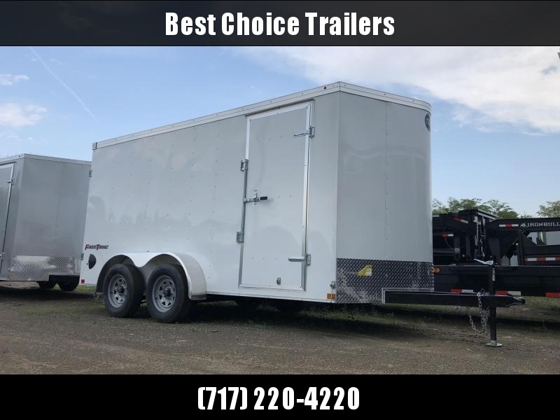 2022 Wells Cargo 7x14' Fastrac Deluxe Enclosed Cargo Trailer 7000# GVW * BLACK EXTERIOR * BARN DOORS * V-NOSE * .030 EXTERIOR * 6'6" HEIGHT * TUBE STUDS * 3/8" WALLS * 1 PC ROOF * 16" O.C. WALLS * BULLET LED'S 2022 Wells Cargo 7x14' Fastrac Deluxe Enclosed Cargo Trailer 7000# GVW * BLACK EXTERIOR * BARN DOORS * V-NOSE * .030 EXTERIOR * 6'6" HEIGHT * TUBE STUDS * 3/8" WALLS * 1 PC ROOF * 16" O.C. WALLS * BULLET LED'S