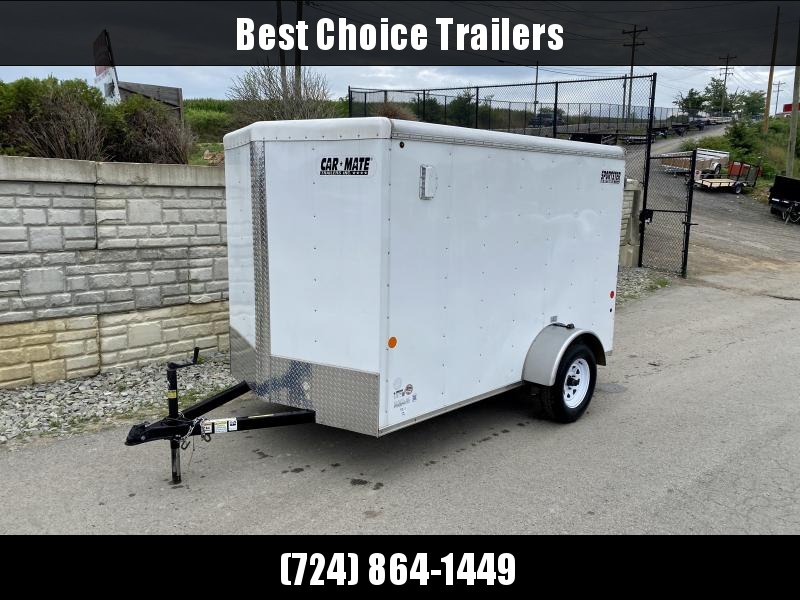 USED 2015 Car Mate Trailers 6x10' Enclosed Cargo Trailer 2990# GVW * E-TRACK * CABINET * LED CARGO LIGHT USED 2015 Car Mate Trailers 6x10' Enclosed Cargo Trailer 2990# GVW * E-TRACK * CABINET * LED CARGO LIGHT