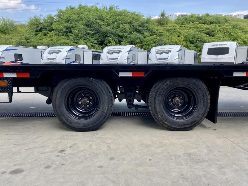 2022 Ironbull 102x25' Pintle Beavertail Deckover Trailer 22000# GVW ...