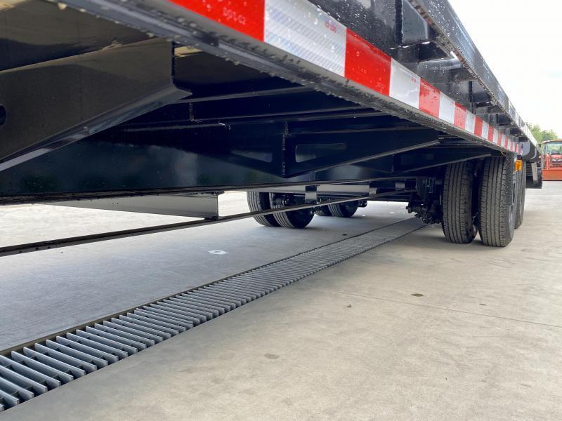 2022 Ironbull 102x25' Pintle Beavertail Deckover Trailer 22000# GVW ...