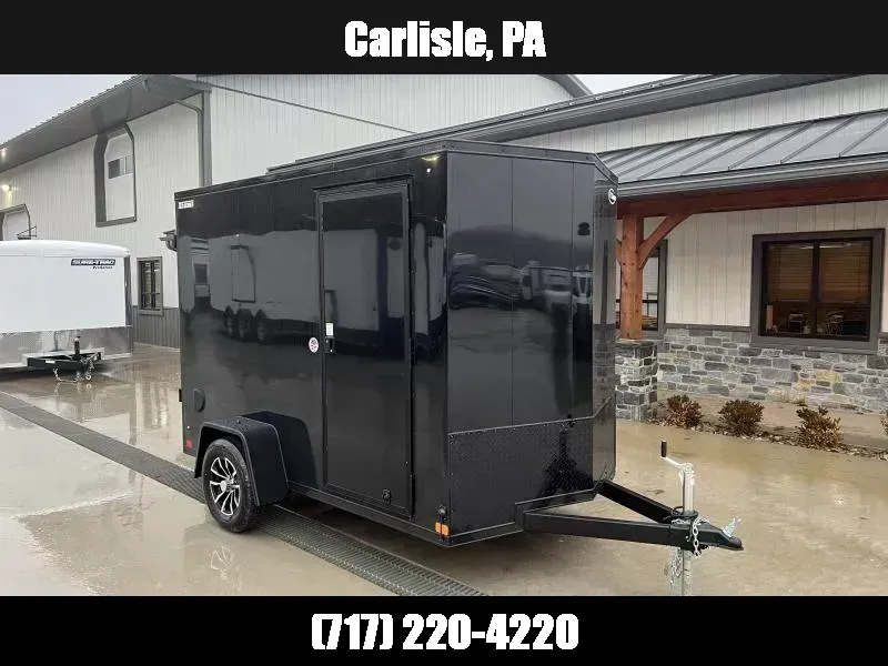 2026 ITI Cargo 6x14' Enclosed Cargo Trailer 2990# GVW * 4" FRAME * 6'6" H * BLACK BLACKOUT EXTERIOR * SCREWLESS .030 EXTERIOR * BLACK ALUMINUM WHEELS * 16" O.C. WALLS * RV DOOR * 1 PC ROOF * TRUCKBED LINER ON TONGUE/SILLS * UNDERCOATED * VAPOR BARRIER 1775578859