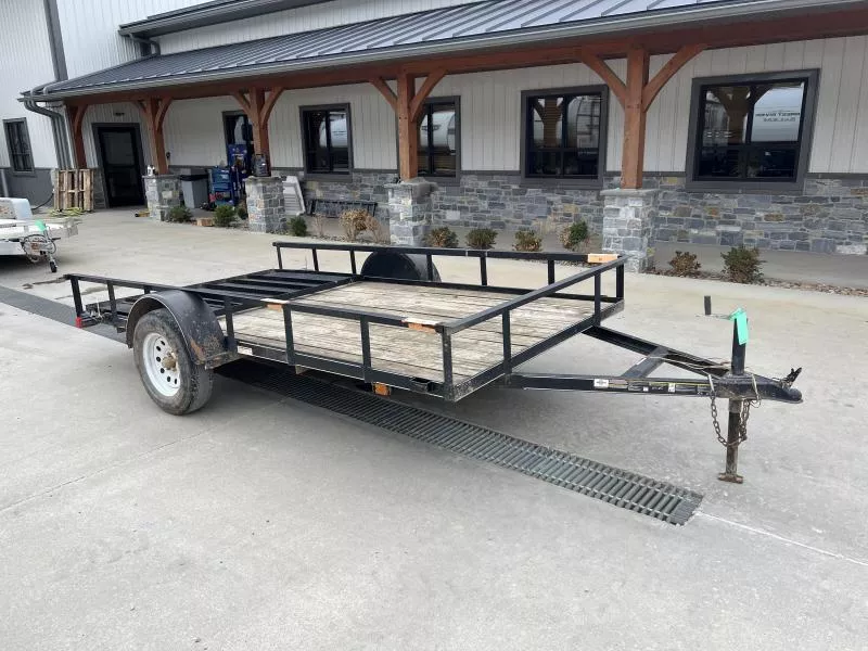 USED Carry-On 6.5X12 Single Axle Utility Landscape Trailer 2990# GVW