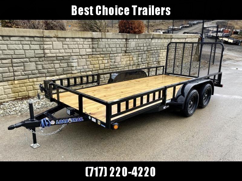2020 Load Trail 7x16' ATV Utility Landscape Trailer 7000# GVW * TUBE TOP * ATV RAMPS * SPARE MOUNT * 4" CHANNEL FULL WRAP TONGUE * TUBE BUMPER * ALL LED'S * TIE DOWNS * TUBE GATE C/M * CAST COUPLER * COLD WEATHER HARNESS * DEXTER'S * PRIMER * 2-3-2 WARRAN 2020 Load Trail 7x16' ATV Utility Landscape Trailer 7000# GVW * TUBE TOP * ATV RAMPS * SPARE MOUNT * 4" CHANNEL FULL WRAP TONGUE * TUBE BUMPER * ALL LED'S * TIE DOWNS * TUBE GATE C/M * CAST COUPLER * COLD WEATHER HARNESS * DEXTER'S * PRIMER * 2-3-2 WARRAN