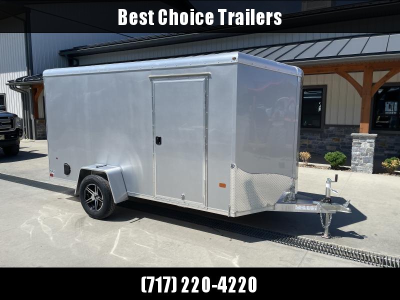 2022 Neo 6x12' NAVR Aluminum Enclosed Cargo Trailer 2990# GVW * SILVER EXTERIOR * RAMP DOOR * VENTS * ALUMINUM WHEELS * 1 PC ROOF * 24" STONEGUARD * 3/4" PLYWOOD FLOOR * LED LIGHTS 2022 Neo 6x12' NAVR Aluminum Enclosed Cargo Trailer 2990# GVW * SILVER EXTERIOR * RAMP DOOR * VENTS * ALUMINUM WHEELS * 1 PC ROOF * 24" STONEGUARD * 3/4" PLYWOOD FLOOR * LED LIGHTS