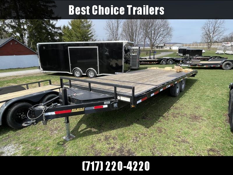 USED Belmont 102x24' Power Tilt Deckover Trailer 14000# GVW USED Belmont 102x24' Power Tilt Deckover Trailer 14000# GVW