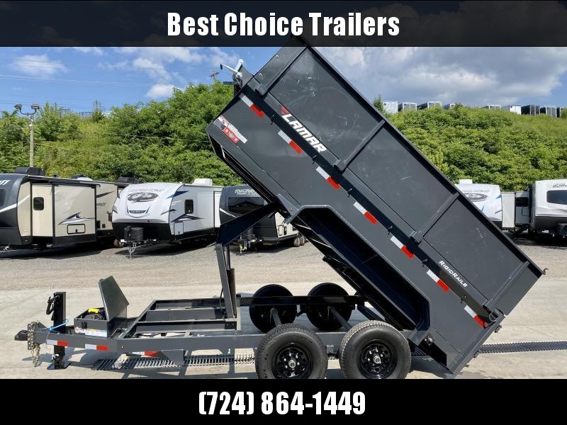 2021 Lamar DM10 77x12' 9990# Low Profile Dump Trailer * 3.5' HIGH SIDES * 12K JACK * TARP KIT * ADJUSTABLE COUPLER * CHARCOAL * SPARE TIRE * CLEARANCE 2021 Lamar DM10 77x12' 9990# Low Profile Dump Trailer * 3.5' HIGH SIDES * 12K JACK * TARP KIT * ADJUSTABLE COUPLER * CHARCOAL * SPARE TIRE * CLEARANCE